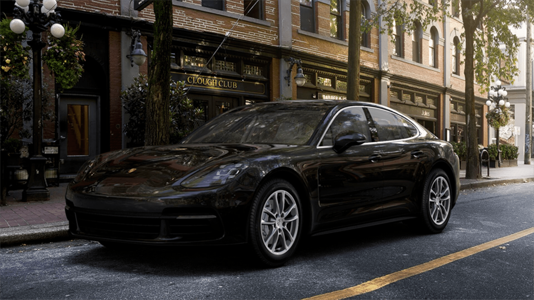black-metallic -  Porsche Panamera 