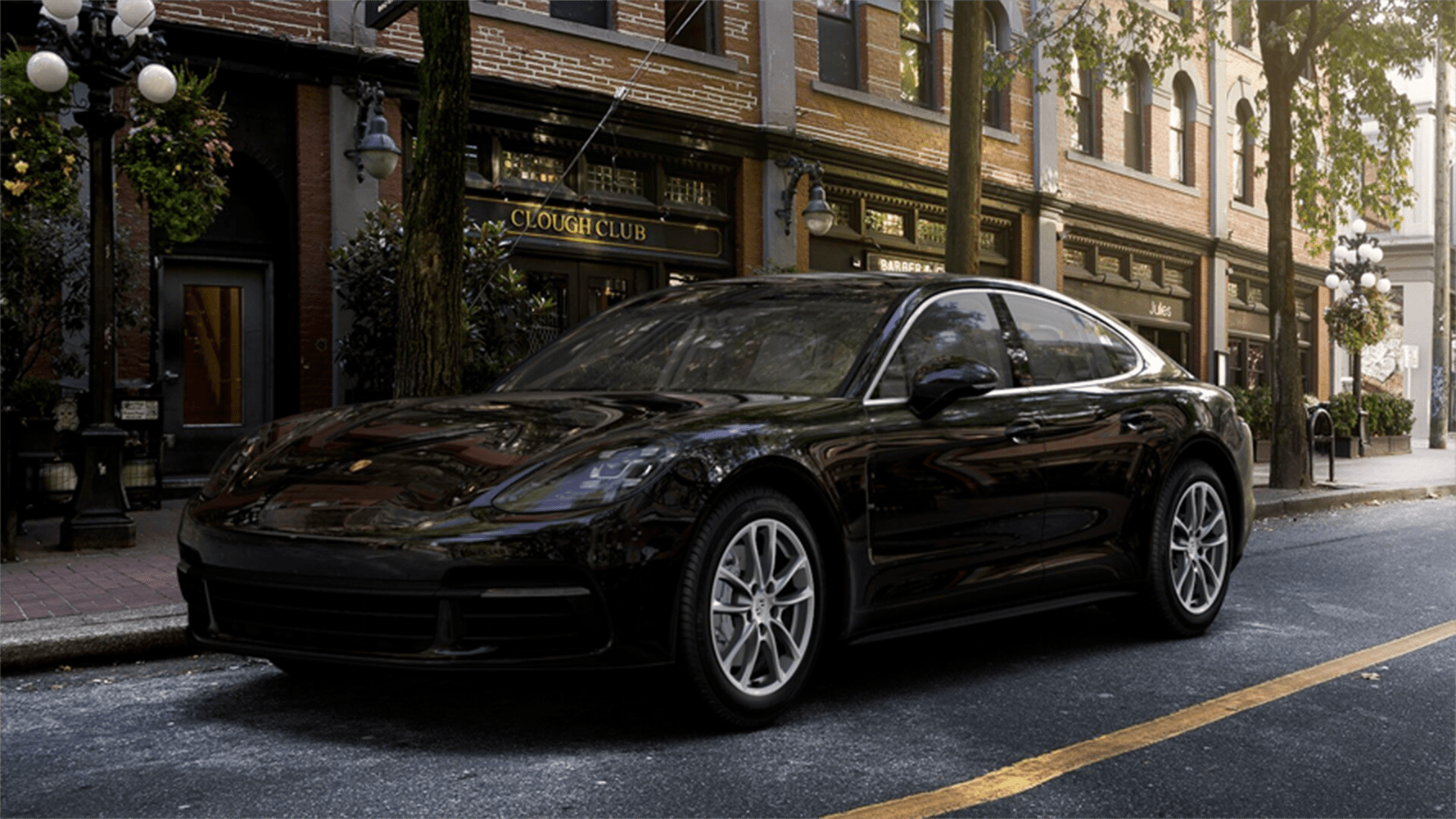 black -  Porsche Panamera 