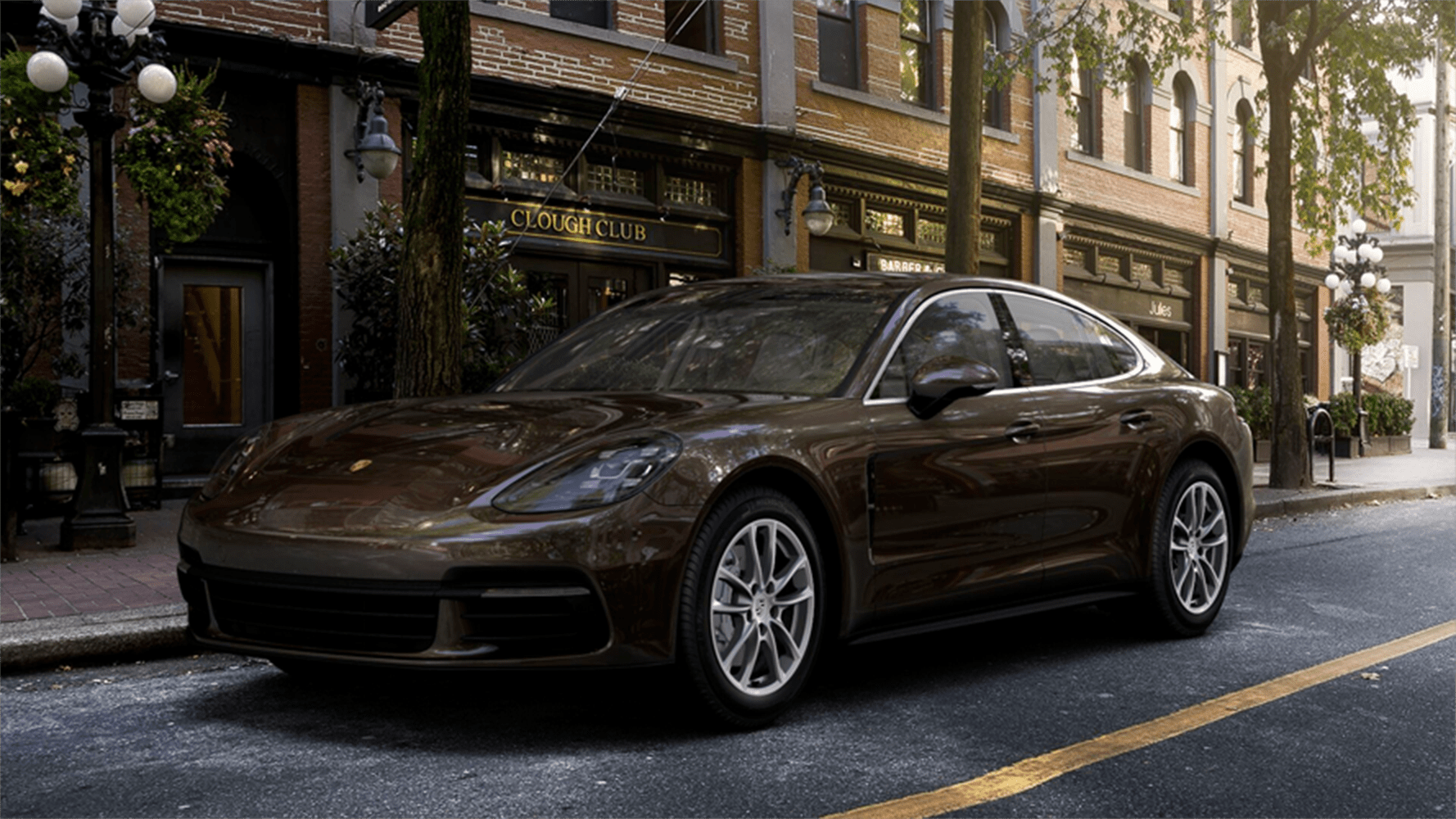 brown-metallic -  Porsche Panamera 