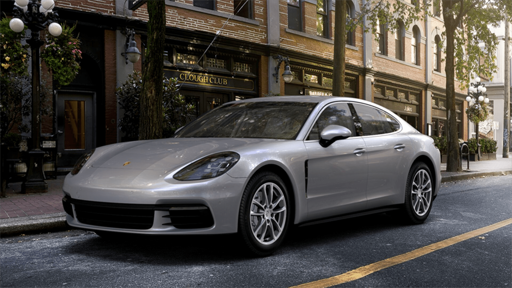 gray-metallic -  Porsche Panamera 