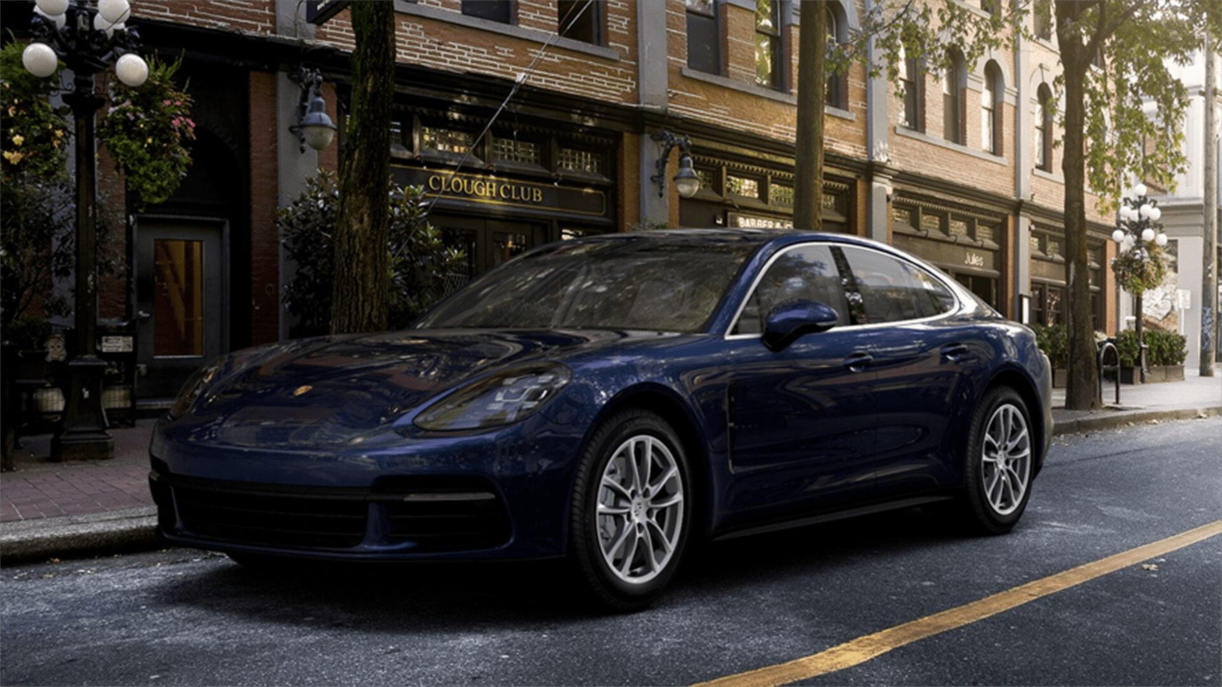 navy-metallic -  Porsche Panamera 