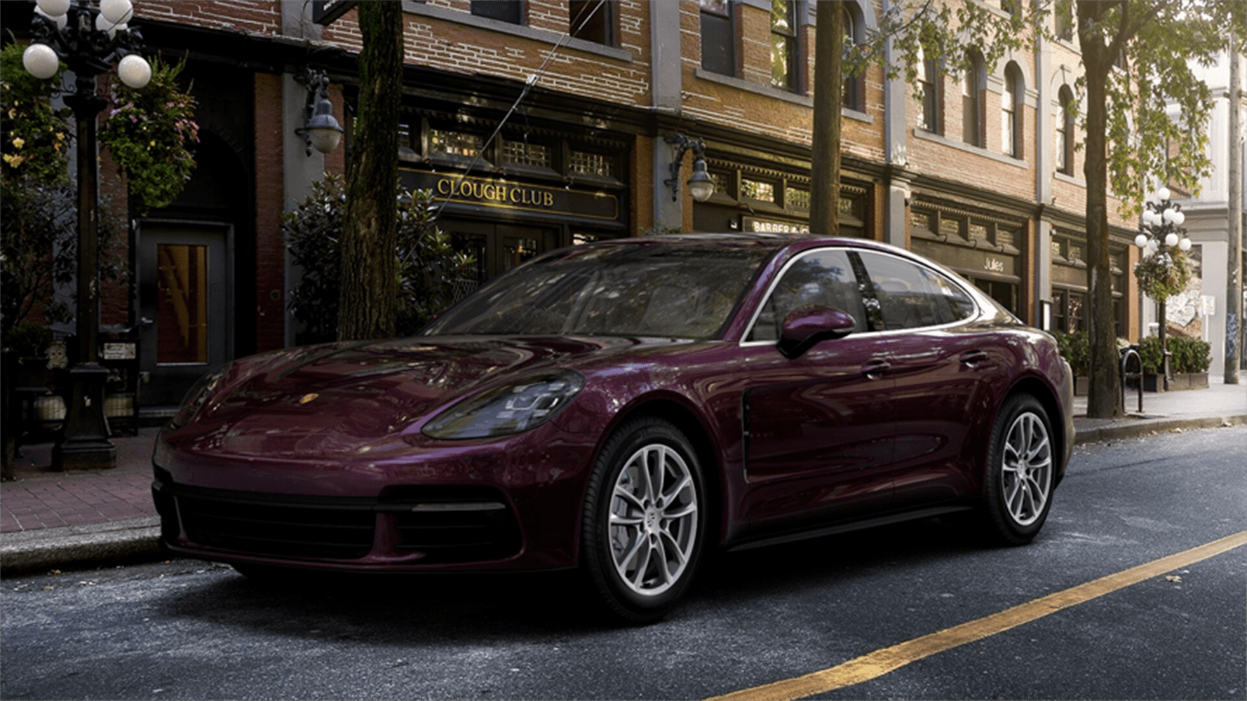 purple-special -  Porsche Panamera 